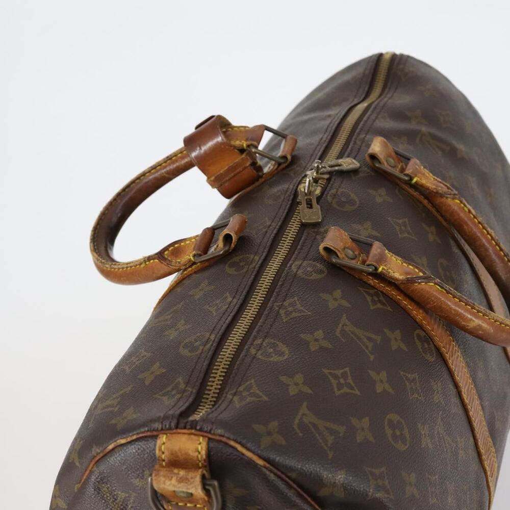 LOUIS VUITTON Monogram Keepall Bandouliere 45 Boston Bag M41418 LV Auth 153159 - Picture 6 of 16
